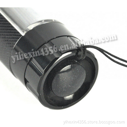 Newest 7 led solar power rechargable flashlight led torch flashlight